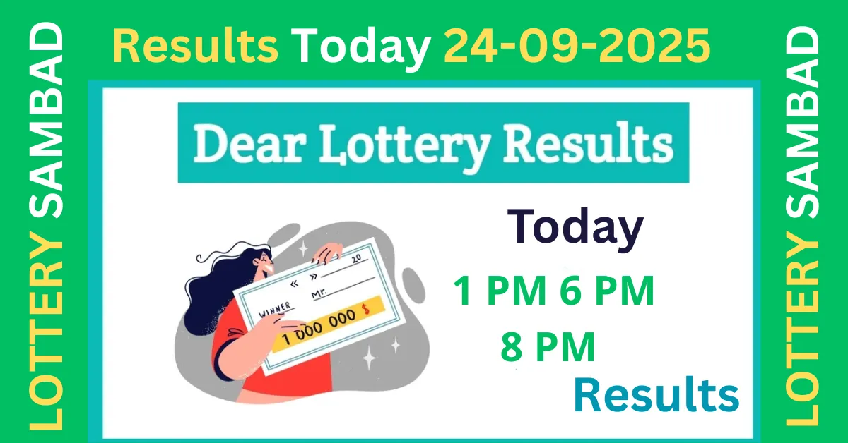 Lottery Sambad 24 Tarikh